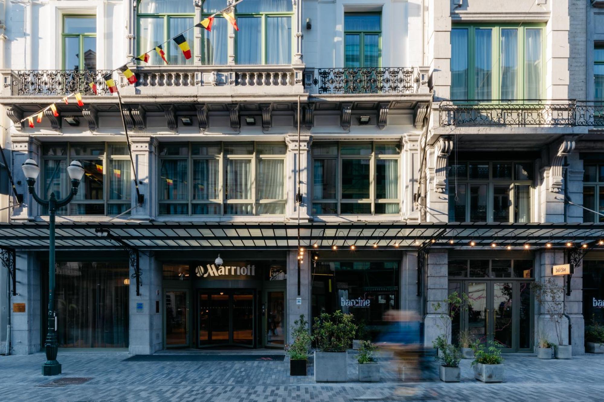 บรัสเซล แมริออท โฮเต็ล แกรนด์ เพลซ Hotel บรัสเซลส์ ภายนอก รูปภาพ